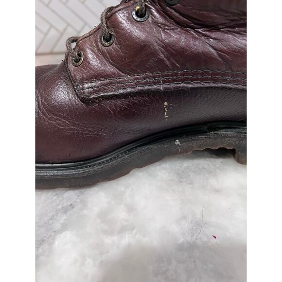 Red Wing 2414 Men’s 12B Gore-Tex Steel Toe EH Work Boots USA Made Brown Leather - Picture 4 of 16